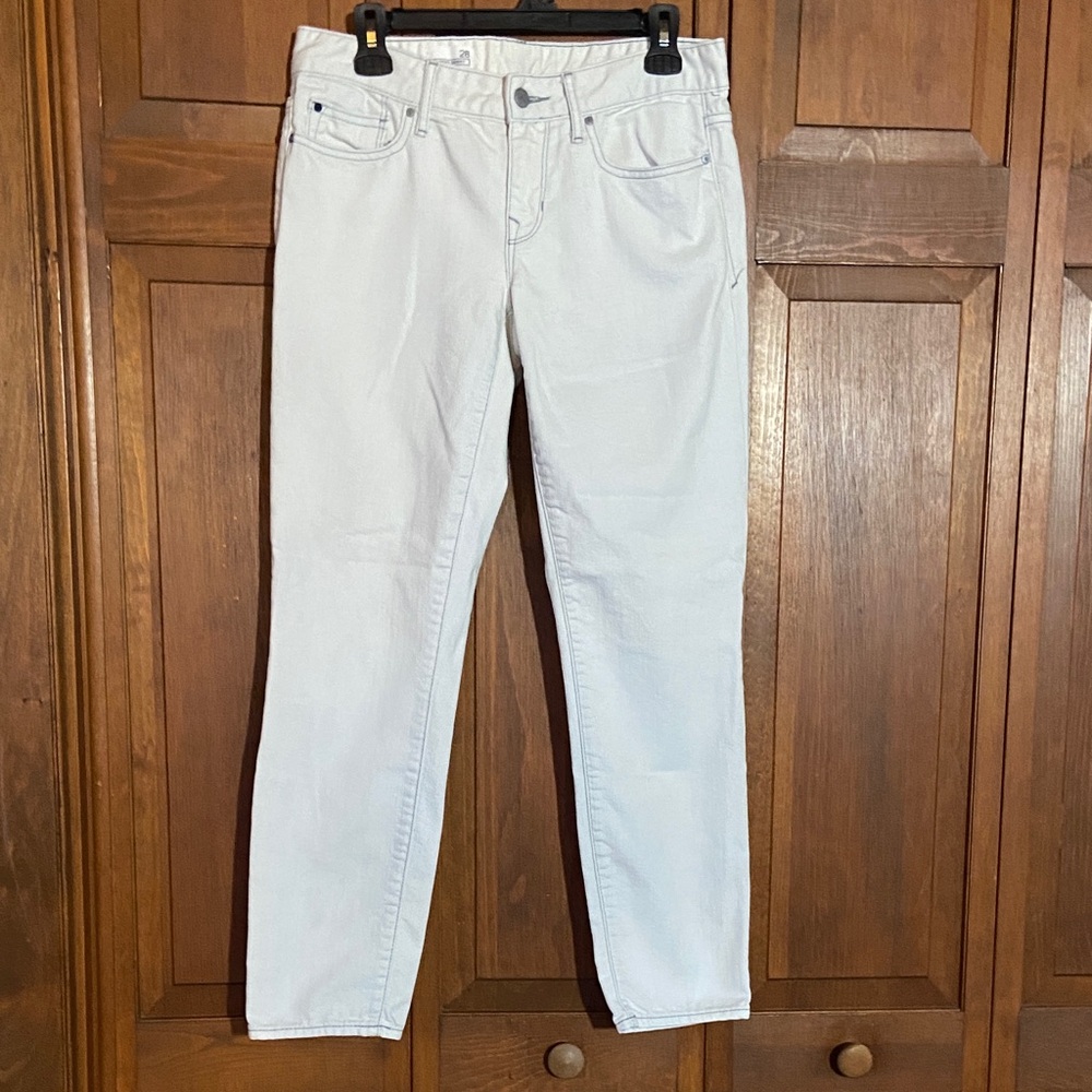 GAP Women's Straight Leg Jeans in White